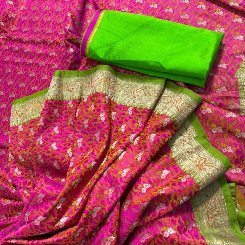 trinity treasure | handloom jamavar weave with pesleys